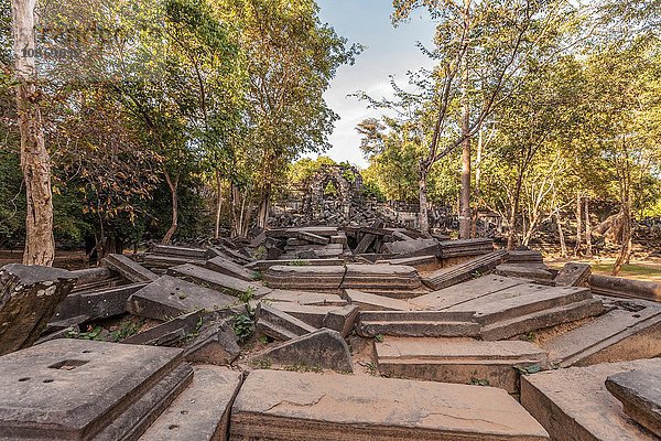 Ruinen des Tempels Beng Mealea  Angkor  Kambodscha
