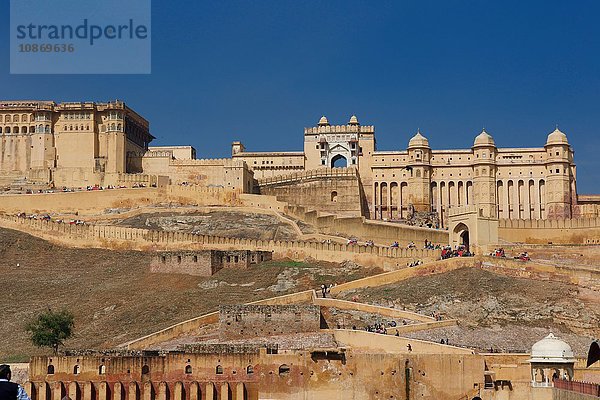 Amer Fort  Rajasthan  Indien