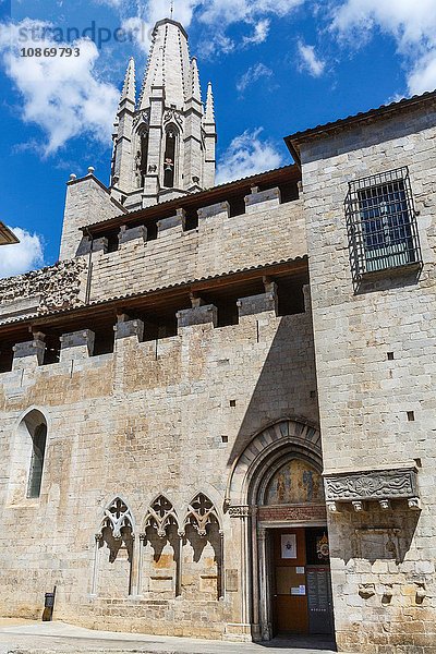 Kirche Saint Felix  Girona  Spanien