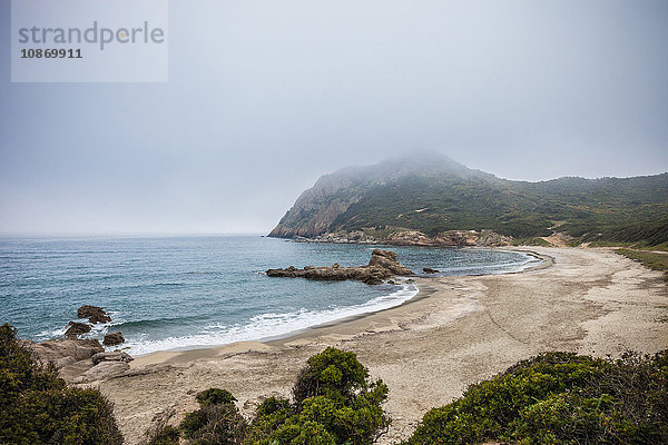 Strand und Küstenlinie  Costa rei  Sardinien  Italien