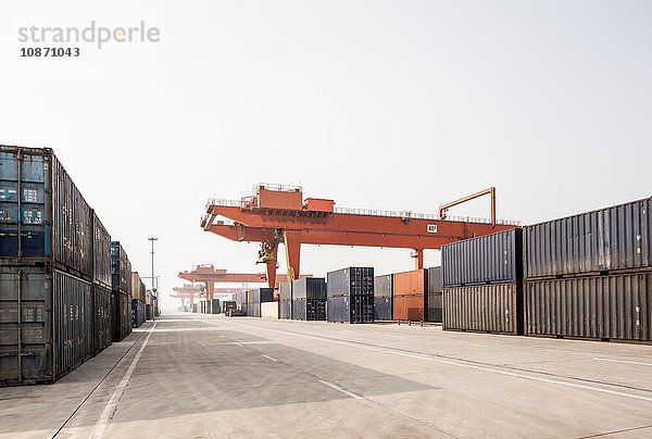 Verladeanlage für Schiffscontainer  Xi'an  Shaanxi  China