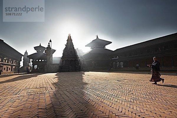 Stadtplatz  Baktapur  Nepal