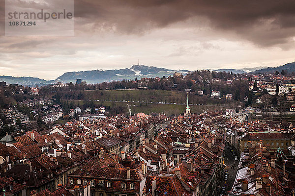 Dächer  Stadt Bern  Schweiz