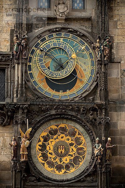 Prag orloj (Astronomische Uhr)  Prag  Tschechische Republik