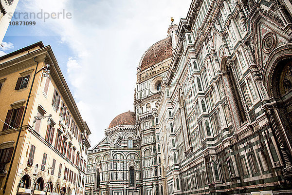 Ansicht der Kathedrale von Florenz  Florenz  Italien