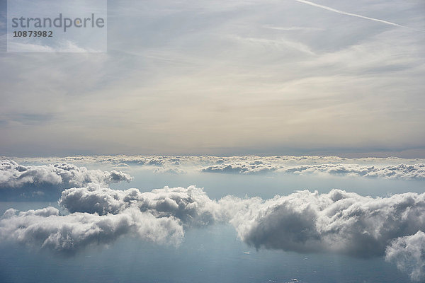 Luftbild-Wolkenlandschaft