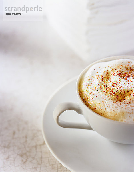 Cappuccino im Kaffeehaus