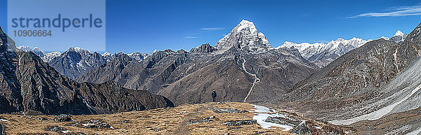 Nepal  Himalaya  Solo Khumbu  Taboche Peak