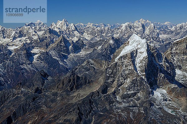 Nepal  Himalaya  Solo Khumbu  Taboche peak from Ama Dablam South West Ridge