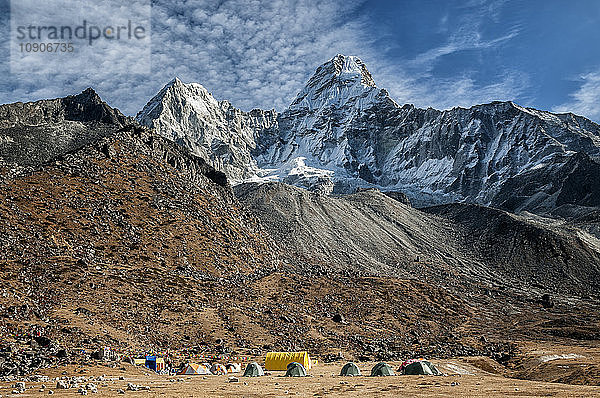 Nepal  Himalaya  Solo Khumbu  Ama Dablam  base camp