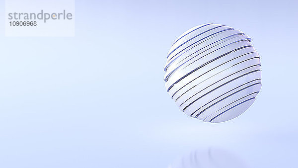 Futuristic ball  3D Rendering
