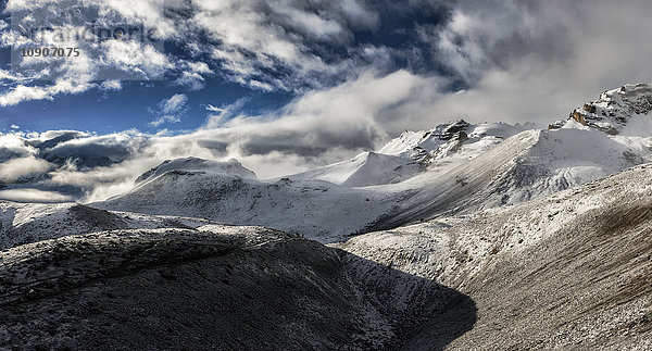 Nepal  Annapurna  Thorong La  Panoramablick