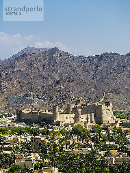Oman  Dhakiliya  Oasis town Bahla  Fort Bahal  Al Hajar al Gharbi Mountains