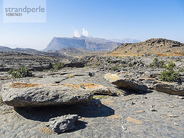 Oman  Jabal Akhdar Mountains  Wadi Nakhar at Jebel Shams