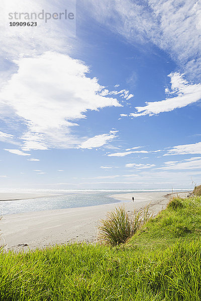 Neuseeland  Nordinsel  Ostkap-Region  Mahia-Halbinsel  Strandwanderung  Küste  Südpazifik