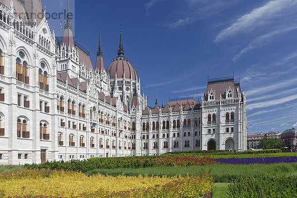 Ungarn  Budapest  Parlamentsgebäude