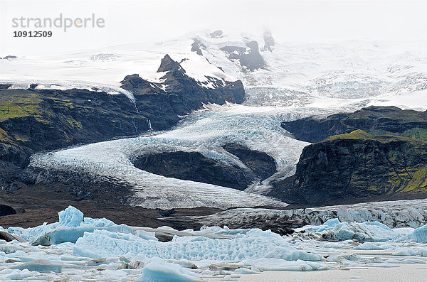 Island  Jokulsarlon  Gletschereis am See