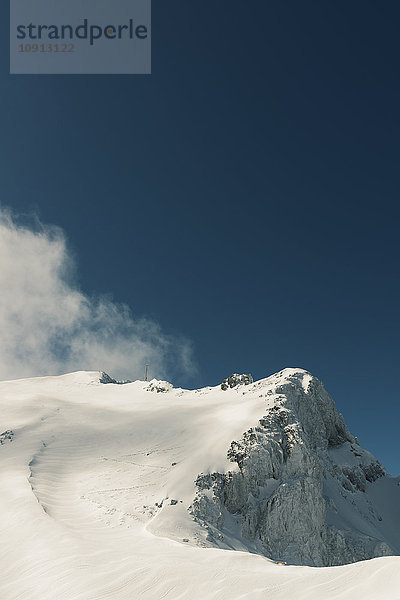 Deutschland  Bayern  Mittenwald  Karwendelspitze