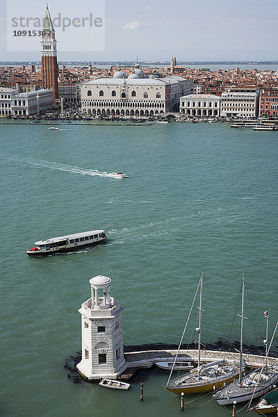 Italien  Venedig  Blick auf den Markusplatz