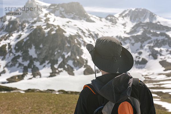 Spanien  Asturien  Somiedo  Wandern in den Bergen