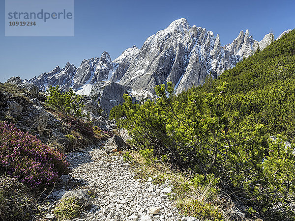 Italien  Südtirol  Sextner Dolomiten  Hochpustertal  Naturpark Tre Cime  Tre Cime di Lavaredo