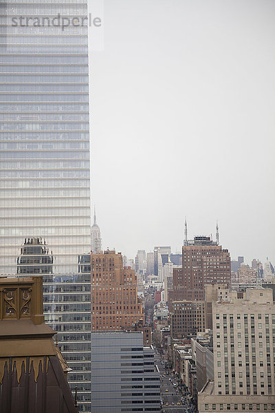 Manhattan-Wolkenkratzer  New York City  USA