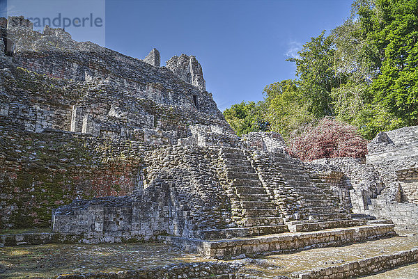 Struktur 2  Becan  Maya-Ruinen; Campeche  Mexiko'.