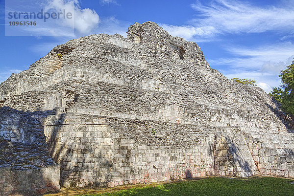 Struktur X  Becan  Maya-Ruinen; Campeche  Mexiko'.