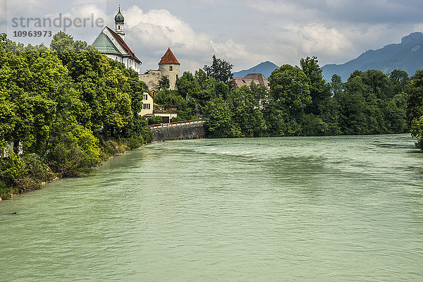 Fluss Lech; Füssen  Deutschland