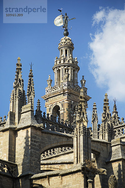 Kathedrale von Sevilla  die drittgrößte Kirche der Welt; Sevilla  Spanien'.