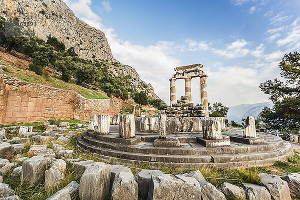 Heiligtum der Athene; Delphi  Griechenland'.