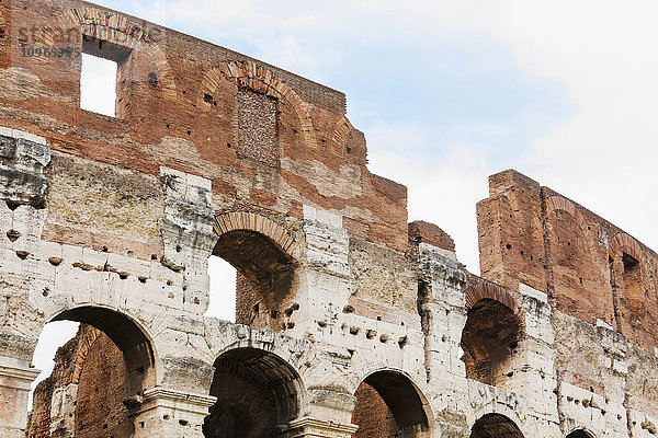 Alte Steinmauer; Rom  Italien'.