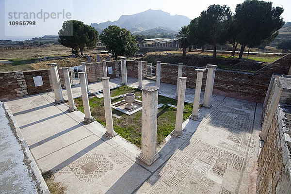 Ruinen der Synagoge von Sardis; Sardis  Türkei'.