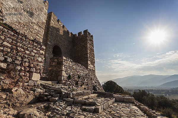 Burg Selcuk auf dem Ayasuluk-Hügel; Ephesus  Türkei'.