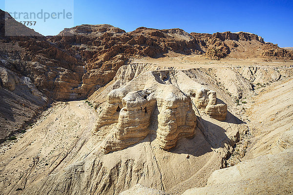 Qumran-Höhlen  Höhle 4; Qumran  Israel'.