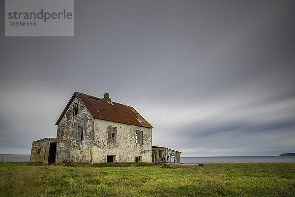 Verlassenes Haus im ländlichen Island; Island'.