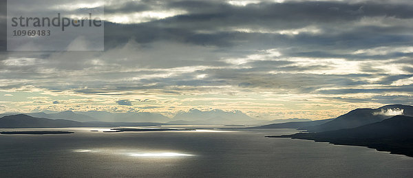 Naknek Lake  der größte See im Katmai National Park; Alaska  Vereinigte Staaten von Amerika'.