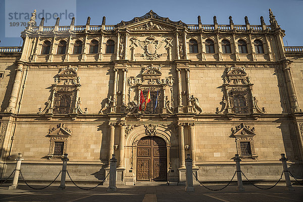 Universität Alcala  in Alcala de Henares  einer historischen und charmanten Stadt in der Nähe von Madrid; Alcala de Henares  Spanien'.