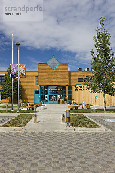 Das Yukon Visitor Center  Whitehorse  Yukon Territorium  Kanada  Sommer