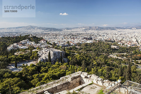 Stadtbild und historische Stätten; Athen  Griechenland'.