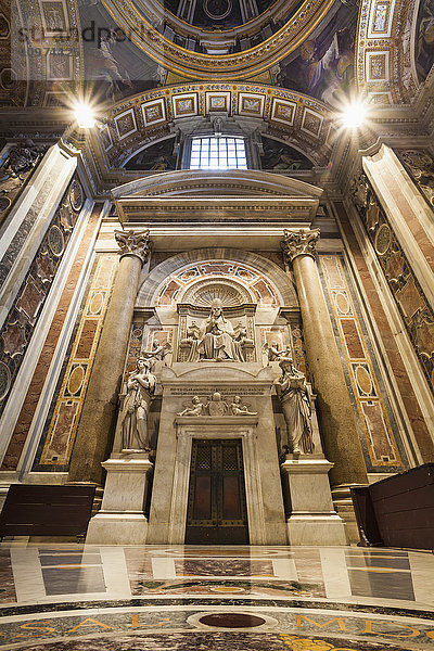 Denkmal von Pius VII. in der Klementinischen Kapelle  Petersdom; Rom  Italien'.