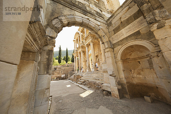 Bibliothek des Celsus; Ephesus  Türkei'.