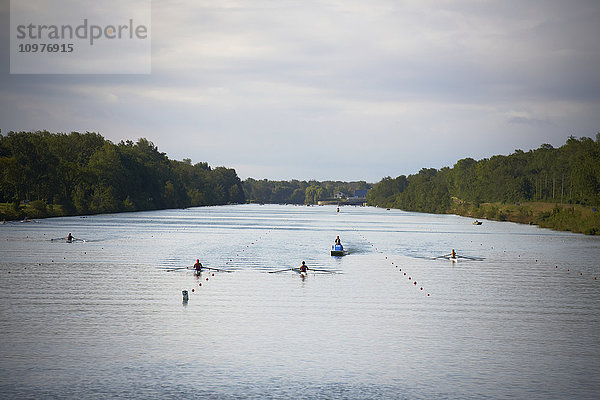 Welland Regatta  Muschelrennen auf dem Wasser; Peterborough  Ontario  Kanada'.
