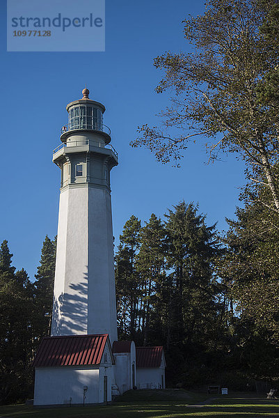 Grays Harbor Lighthouse  einer der höchsten Leuchttürme an der Westküste Nordamerikas; Westport  Washington  Vereinigte Staaten von Amerika'.