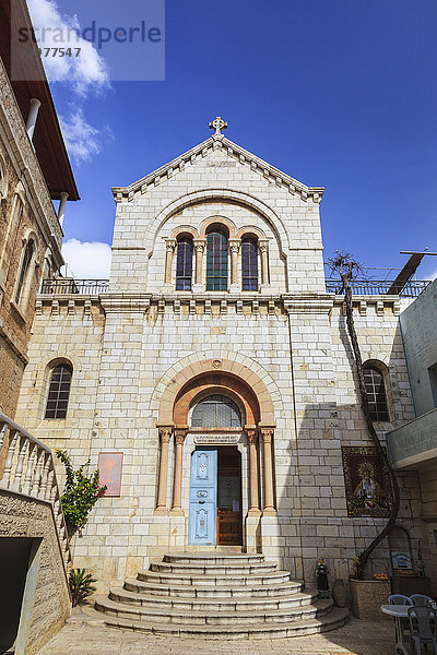 Armenische katholische Kirche; Jerusalem  Israel'.