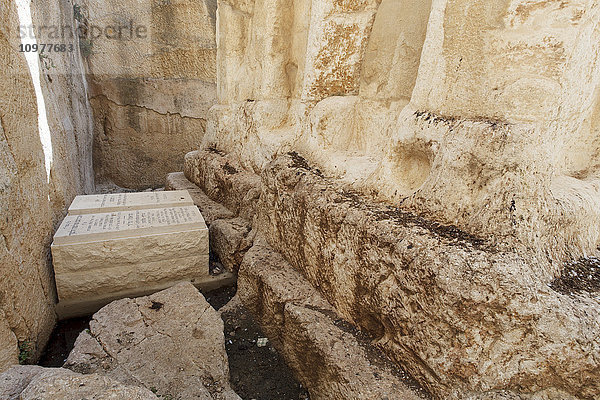 Grabmal des Zacharias; Jerusalem  Israel