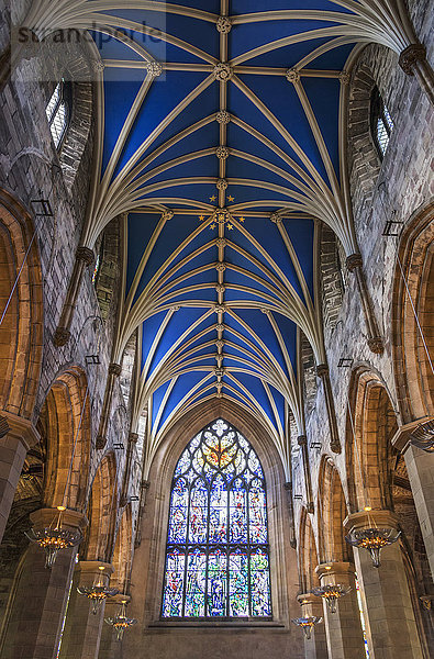 Innenraum der St. Giles-Kathedrale; Edinburgh  Schottland'.