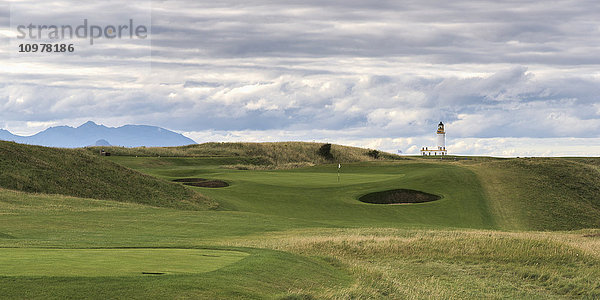 Trump Turnberry Golfplatz entlang der Küste; Turnberry  Schottland'.