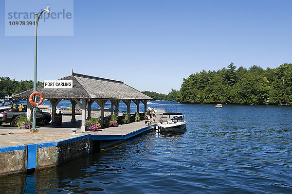 Rosseau-See  Port Carling  Muskoka-Seen  Ontario