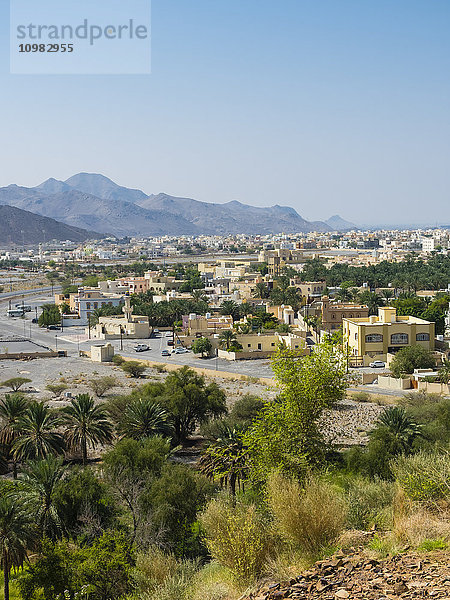 Oman  Ad-Dhakiliya  Al Hajar al Gharbi Gebirge  Bergdorf Birkat al Mawz